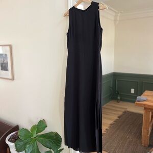 Mod Ref Elegant Black Sleeveless Dress